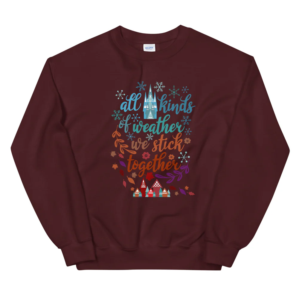 Frozen Christmas Sweatshirt, Sisters, Sisters White Christmas Shirt