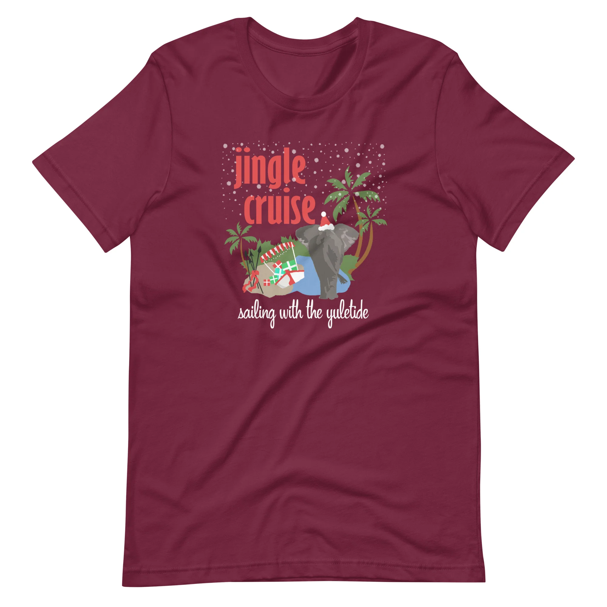 Jingle Cruise Elephant T-Shirt Disney Christmas Jungle Cruise T-Shirt
