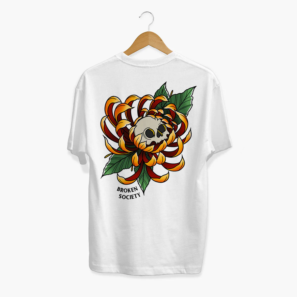 Skull Flower T-shirt (Unisex)