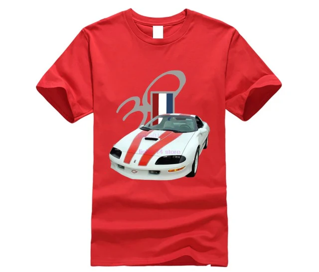 1997 30th Anniversary Chevy Camaro t-shirt  Cotton Round Neck t-shirt Youth Trend men's short-sleeved t-shirt