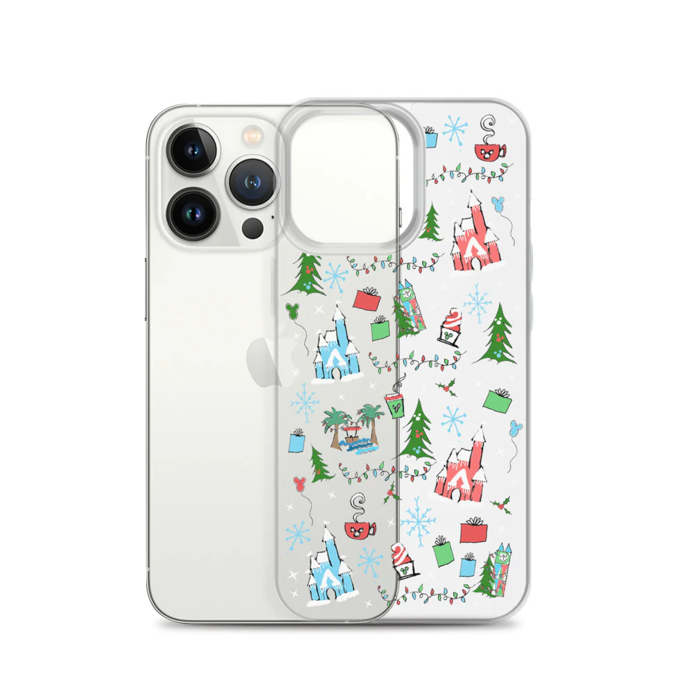 Disney Christmas iPhone Oh What Fun at Disney for the Holidays Disney iPhone Case