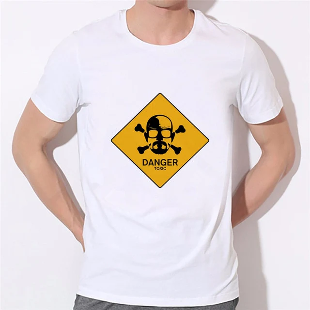 Fashion Breaking Bad T Shirts Men Heisenberg  Hombre Men Tee Shirt Tops Sleeve boy T-shirts 43N-4#