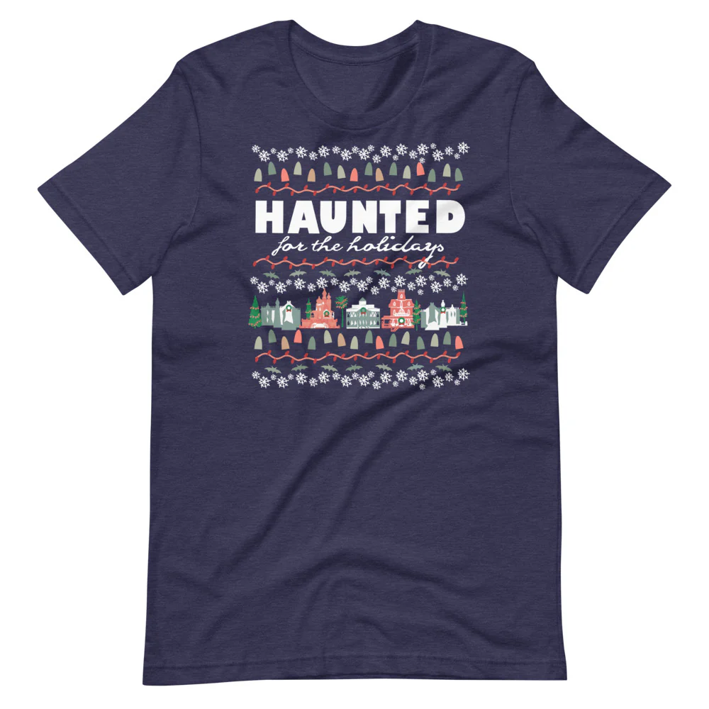 Haunted Mansion Holidays T-Shirt Disney Parks Haunted for the Holidays T-Shirt