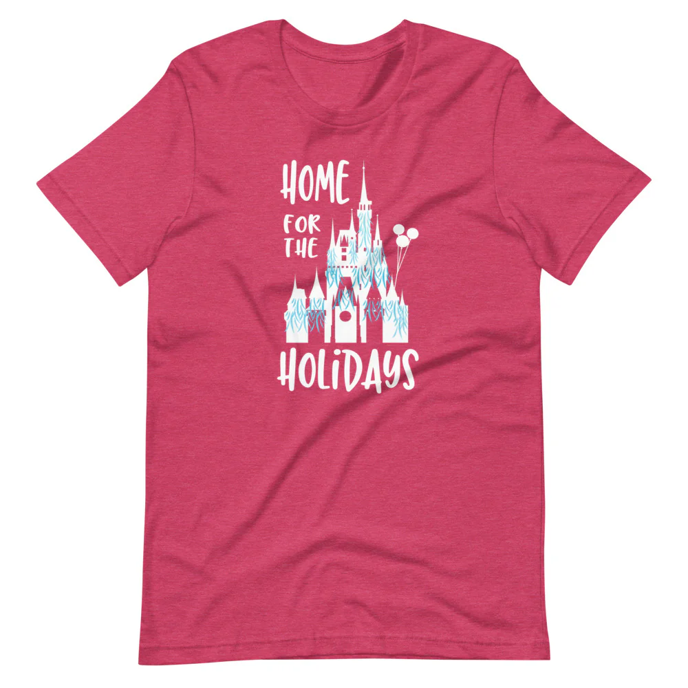 Home for the Holidays Disney Christmas Unisex T-shirt