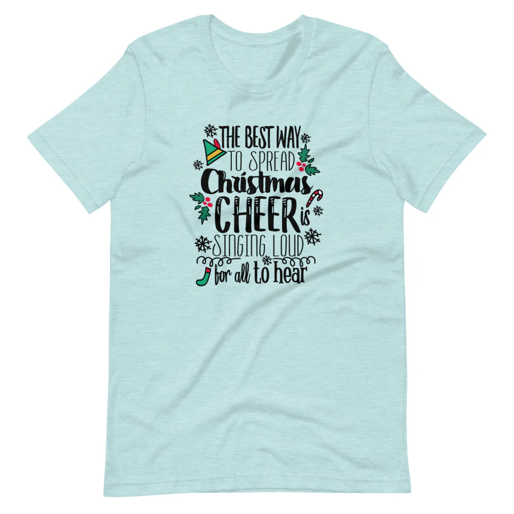 Elf Christmas T-shirt Buddy the Elf Christmas Shirt for Him Unisex T-Shirt