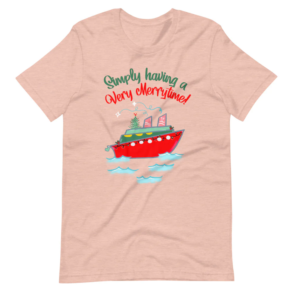 Very Merrytime T-Shirt Disney Cruise DCL Disney Christmas  Cruise Unisex T-Shirt