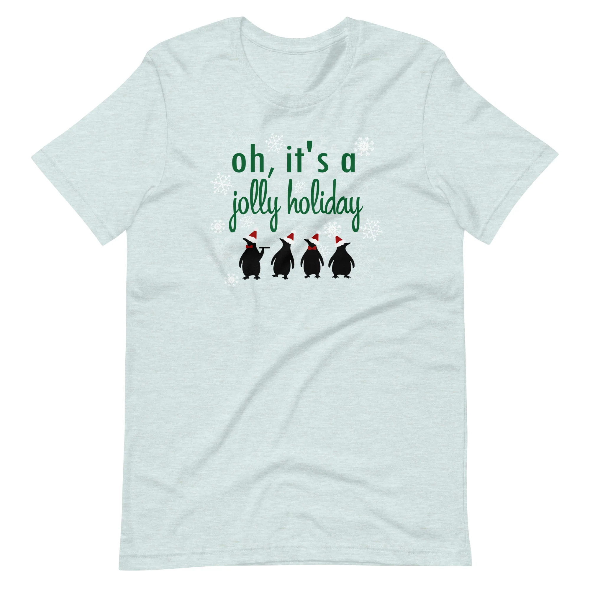 Jolly Holiday Christmas T-Shirt Mary Poppins Penguins Christmas T-shirt