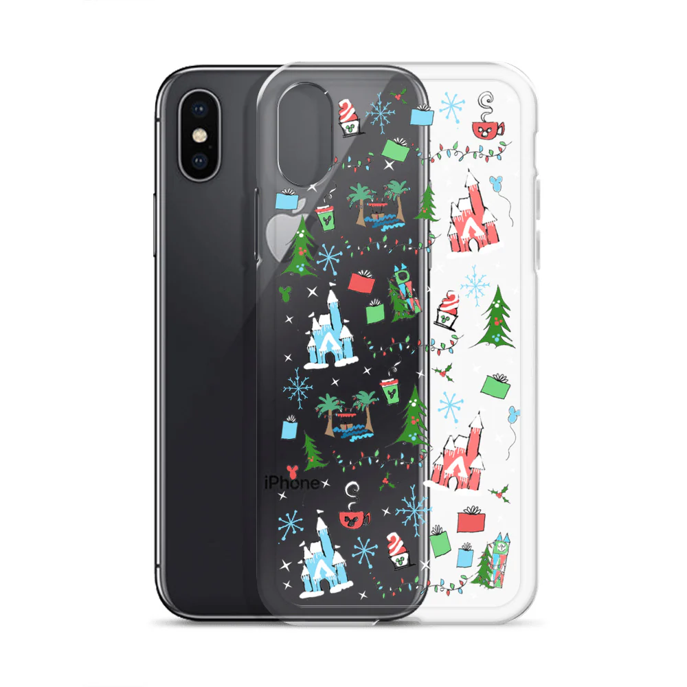 Disney Christmas iPhone Oh What Fun at Disney for the Holidays Disney iPhone Case