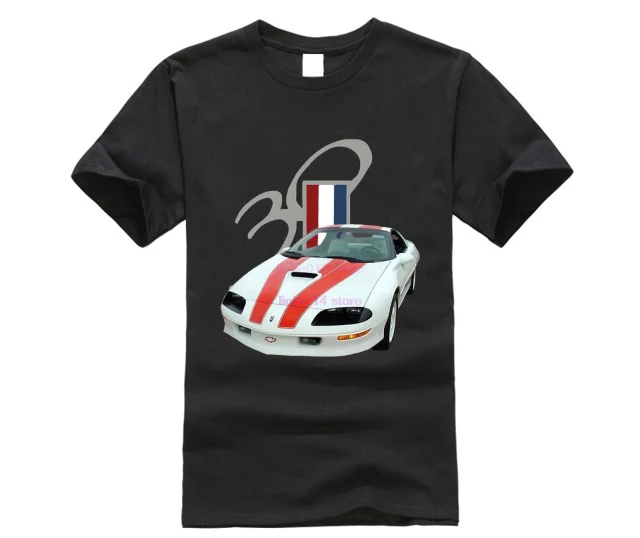 1997 30th Anniversary Chevy Camaro t-shirt  Cotton Round Neck t-shirt Youth Trend men's short-sleeved t-shirt
