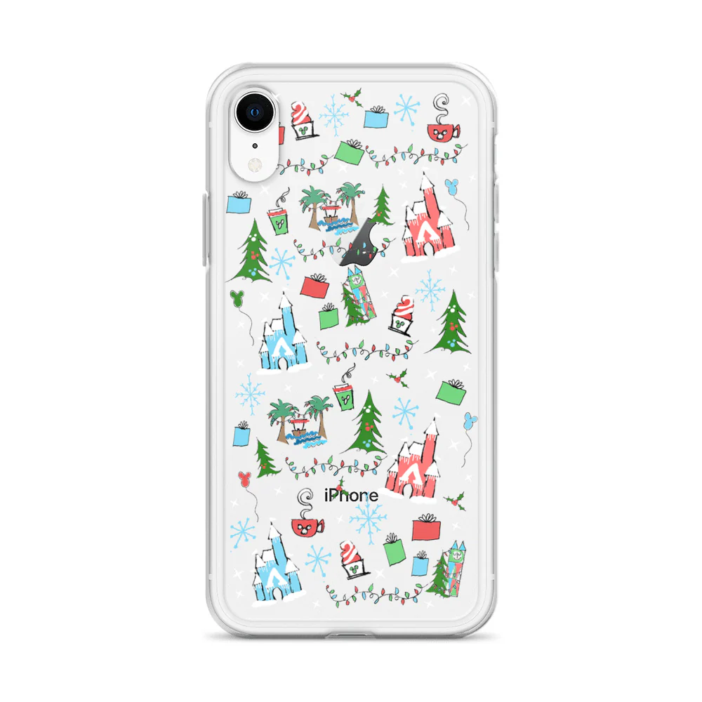 Disney Christmas iPhone Oh What Fun at Disney for the Holidays Disney iPhone Case