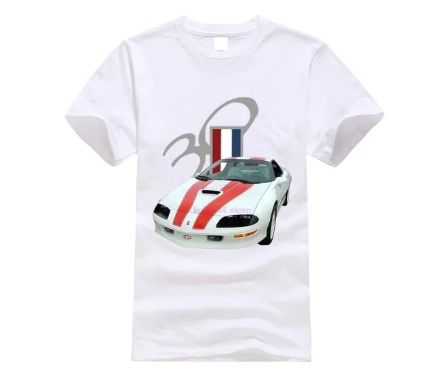 1997 30th Anniversary Chevy Camaro t-shirt  Cotton Round Neck t-shirt Youth Trend men's short-sleeved t-shirt
