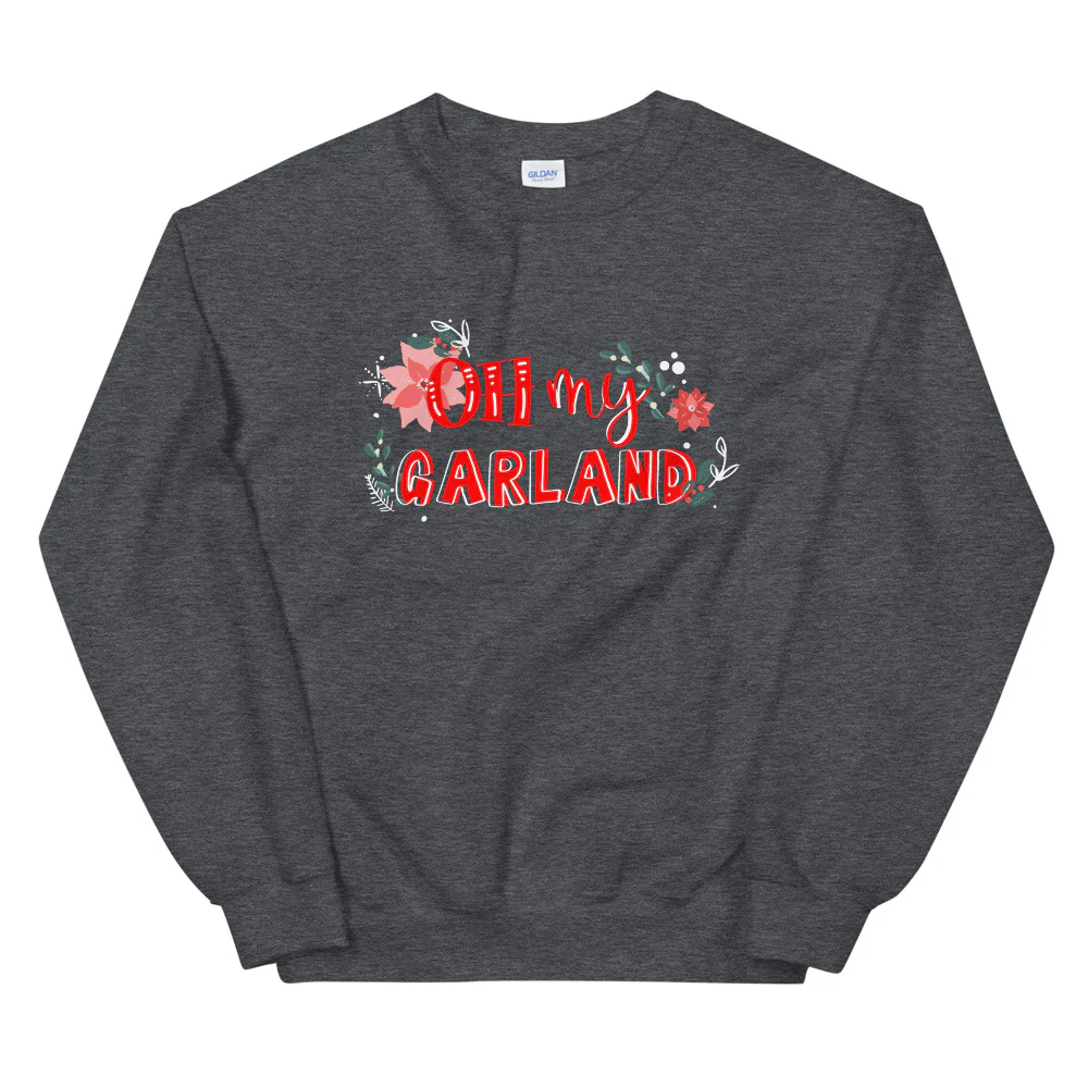 Noelle Sweatshirt Disney Christmas Disney Plus Oh My Garland Christmas Sweatshirt