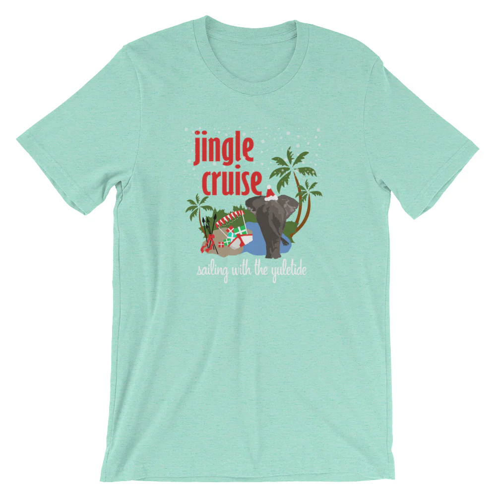 Jingle Cruise Elephant T-Shirt Disney Christmas Jungle Cruise T-Shirt