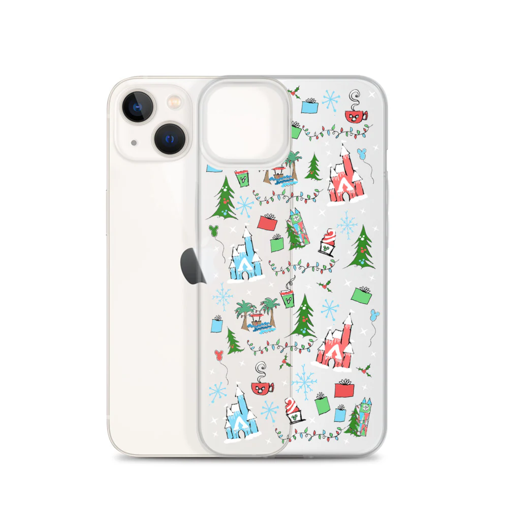 Disney Christmas iPhone Oh What Fun at Disney for the Holidays Disney iPhone Case