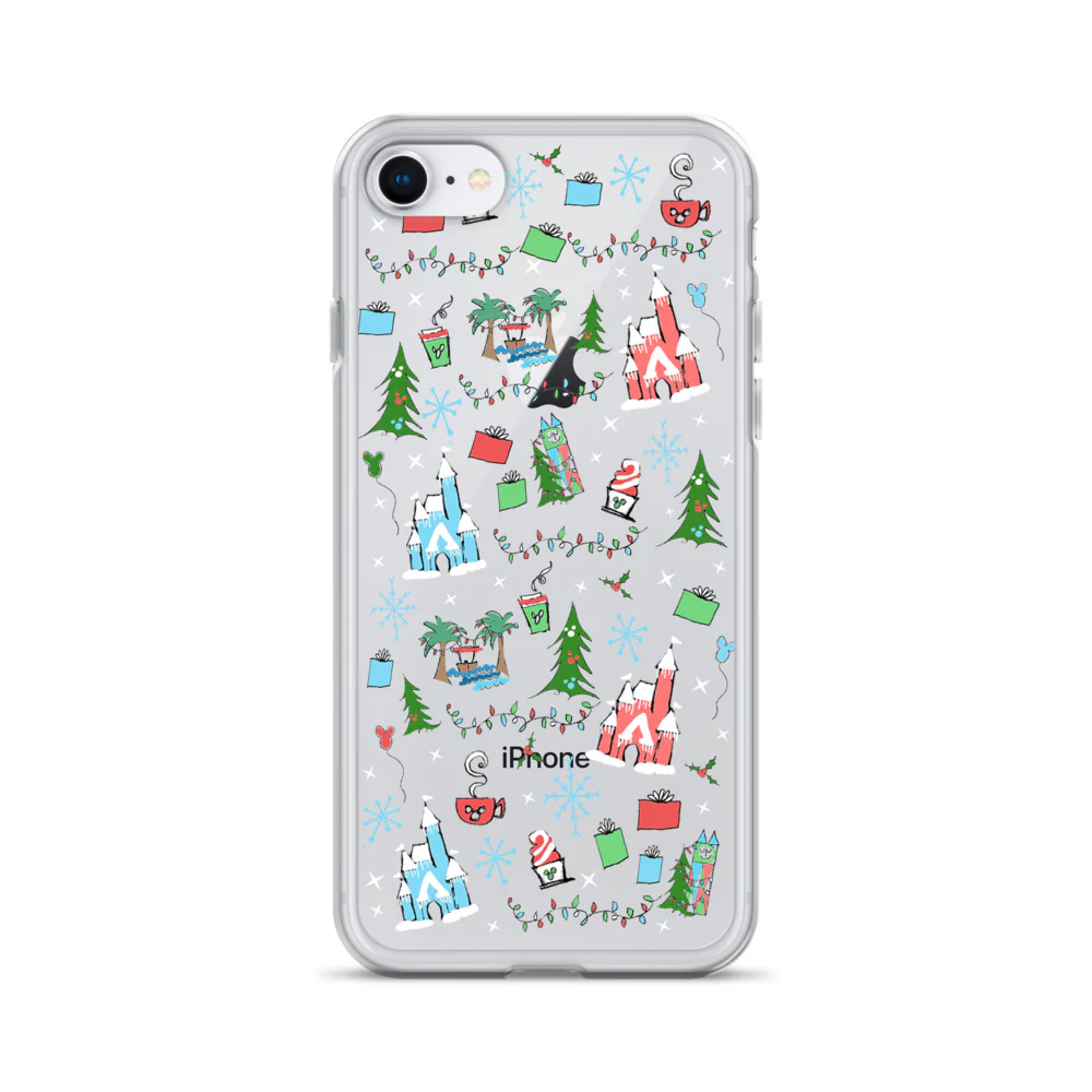 Disney Christmas iPhone Oh What Fun at Disney for the Holidays Disney iPhone Case