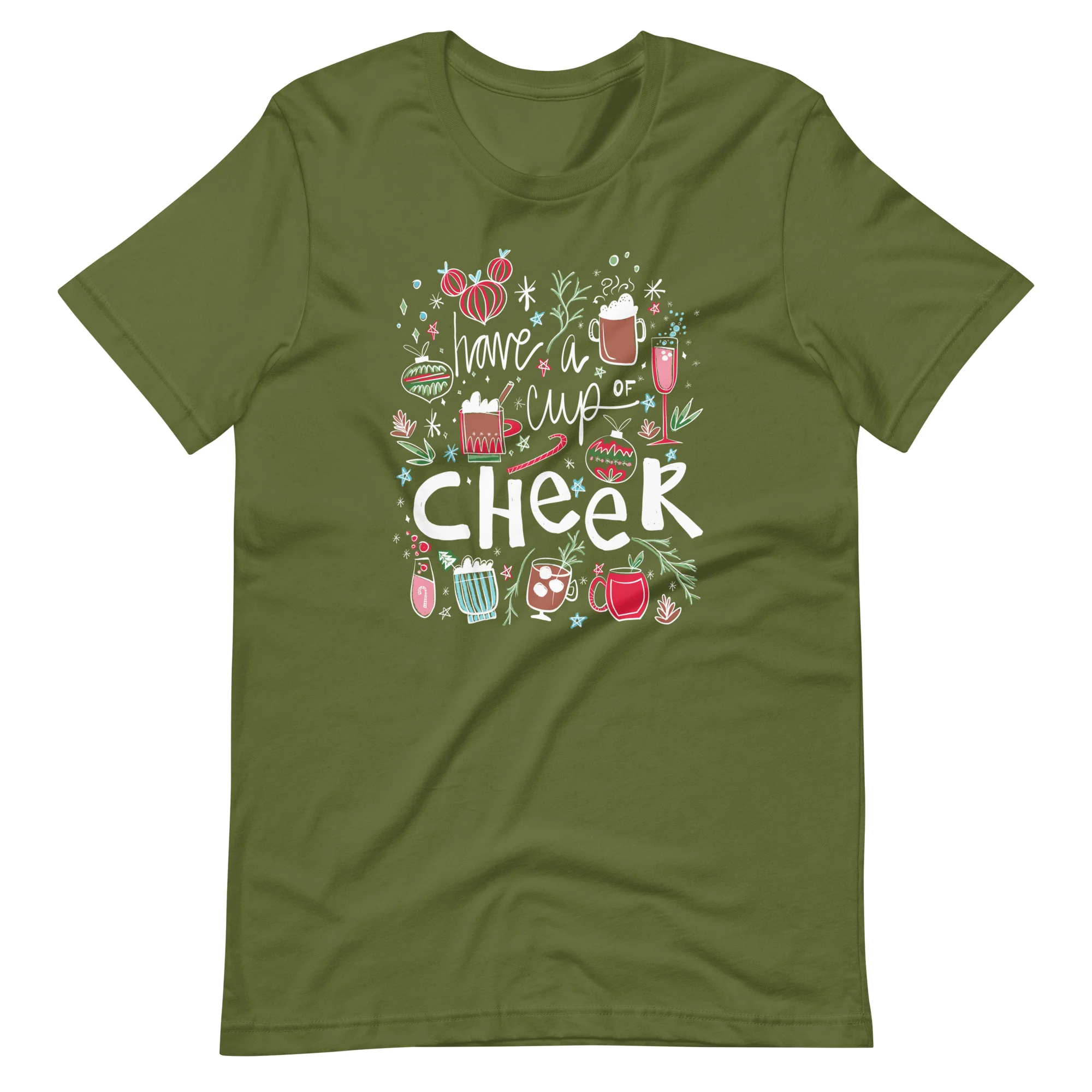Epcot Christmas T-Shirt Festival of Holidays Shirt Have a Cup of Cheer Disney Christmas T-Shirt