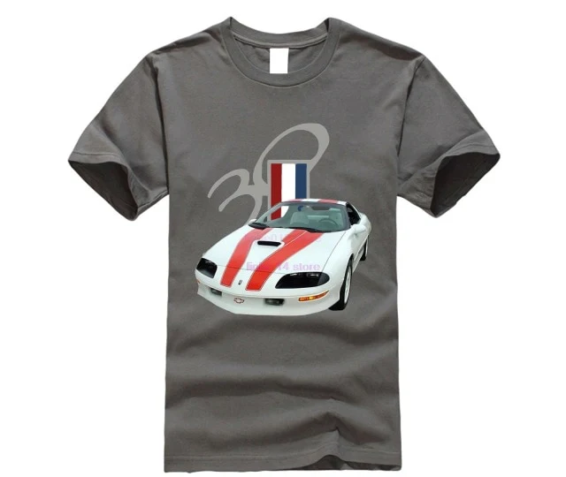 1997 30th Anniversary Chevy Camaro t-shirt  Cotton Round Neck t-shirt Youth Trend men's short-sleeved t-shirt