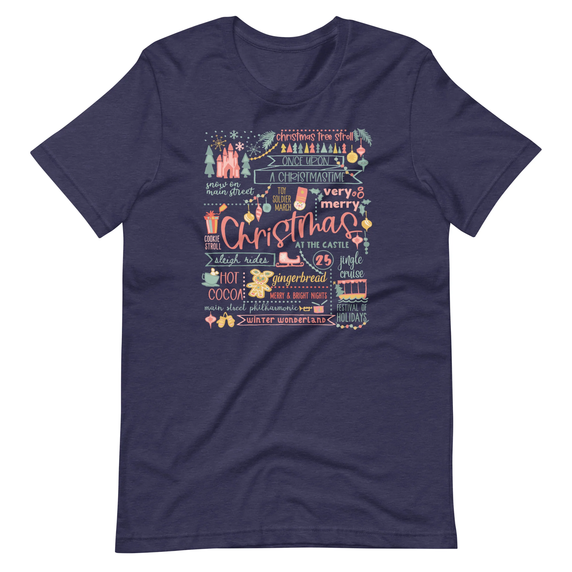 Disney Christmas List T-shirt Disney Shirt Disney at Christmas T-Shirt