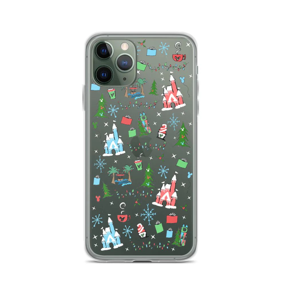 Disney Christmas iPhone Oh What Fun at Disney for the Holidays Disney iPhone Case