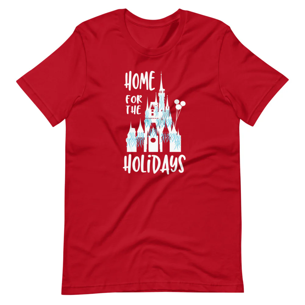 Home for the Holidays Disney Christmas Unisex T-shirt