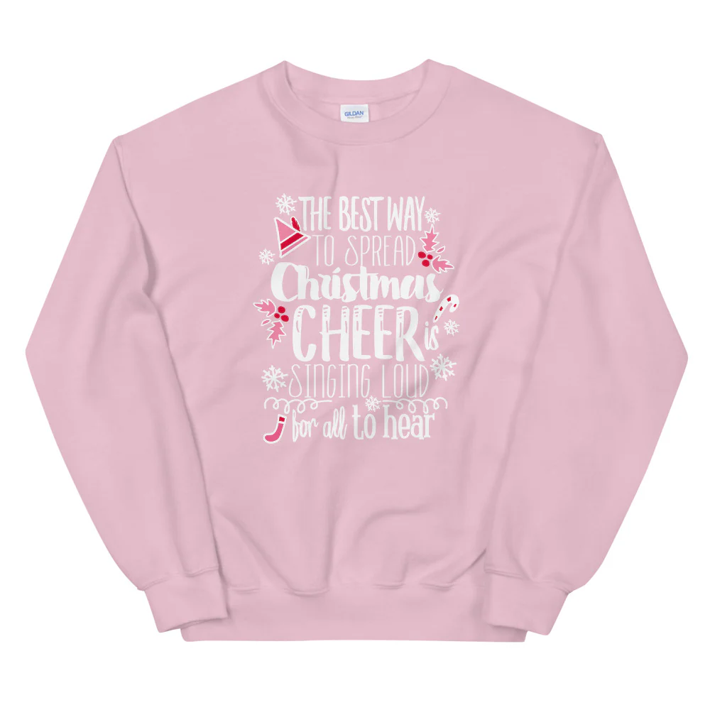 Elf Christmas Sweatshirt Jovie the Elf Christmas Shirt for Her Elf Movie Unisex Crew Sweatshirt