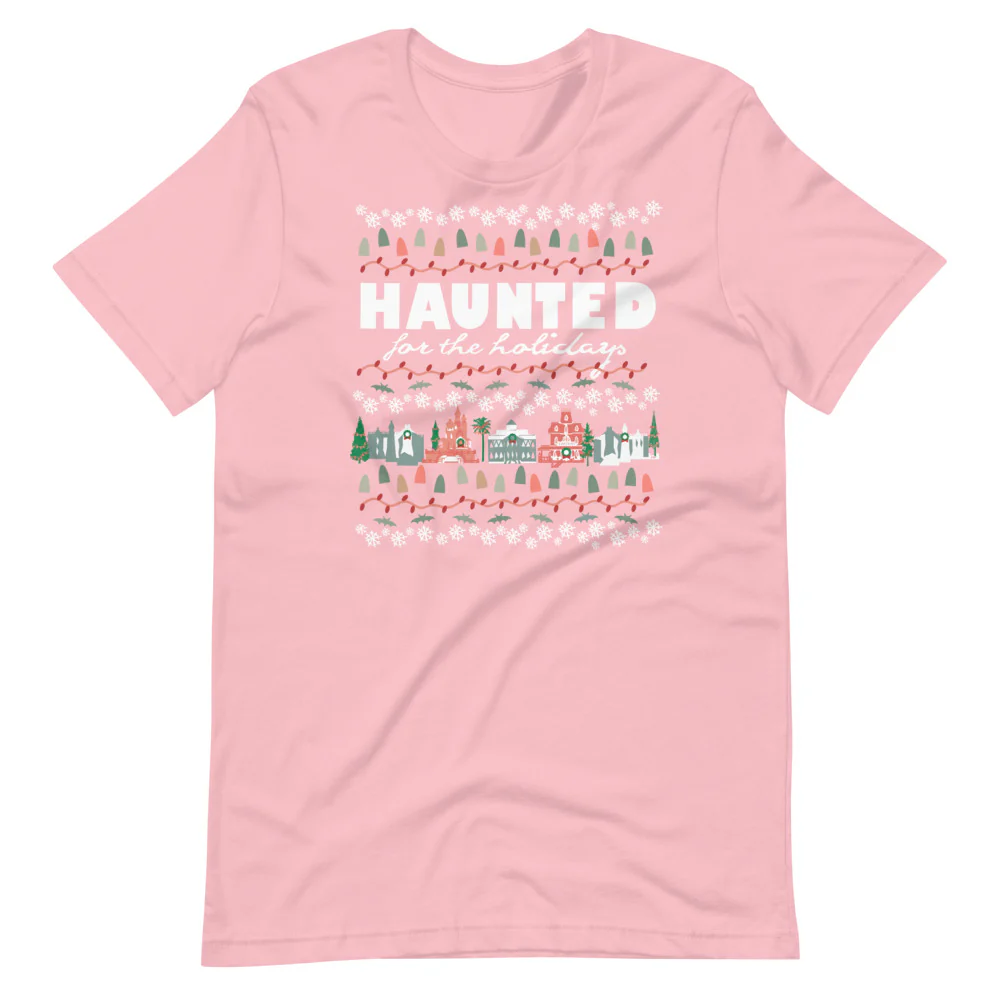 Haunted Mansion Holidays T-Shirt Disney Parks Haunted for the Holidays T-Shirt