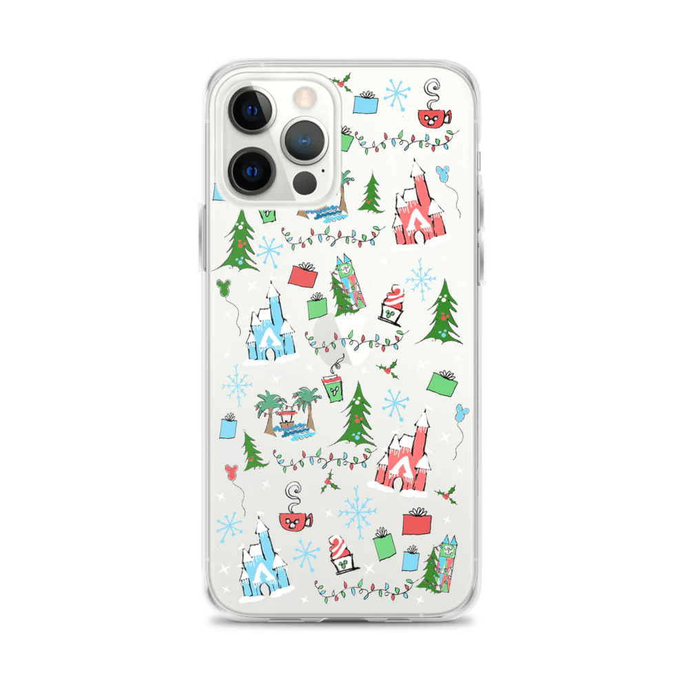 Disney Christmas iPhone Oh What Fun at Disney for the Holidays Disney iPhone Case