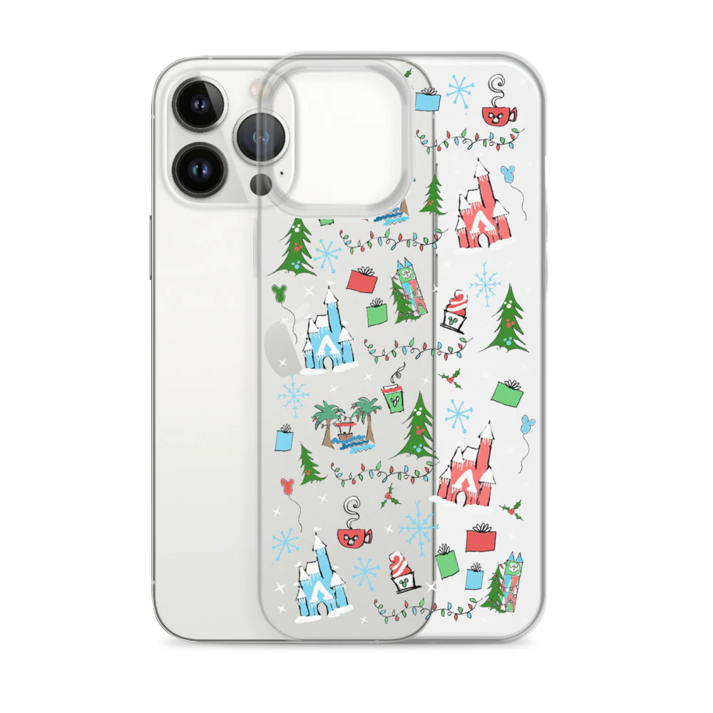 Disney Christmas iPhone Oh What Fun at Disney for the Holidays Disney iPhone Case