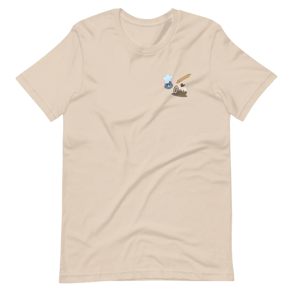 Remy Disney Christmas T-shirt 2-Sided Ratatouille Epcot Festival of Holidays Front and Back Unisex T-Shirt