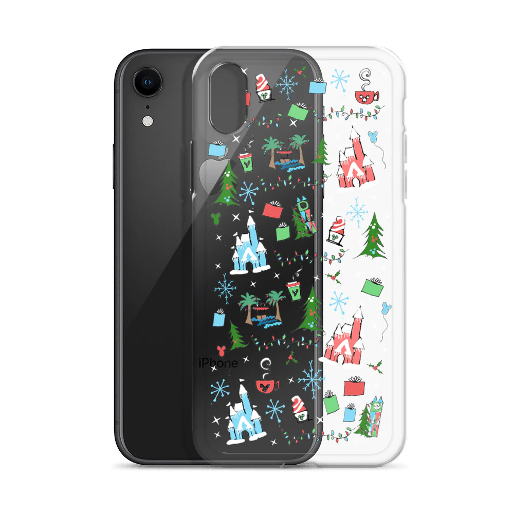 Disney Christmas iPhone Oh What Fun at Disney for the Holidays Disney iPhone Case