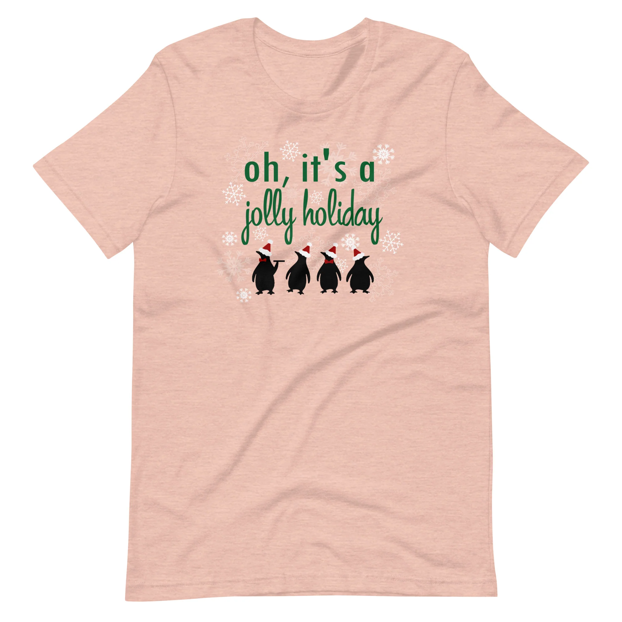 Jolly Holiday Christmas T-Shirt Mary Poppins Penguins Christmas T-shirt