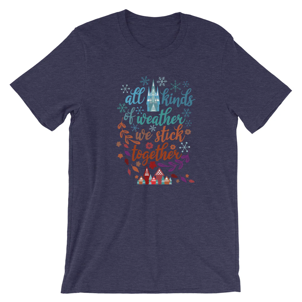 Disney Frozen Christmas T-Shirt Anna and Elsa Disney Sisters Disney Shirt White Christmas T-Shirt