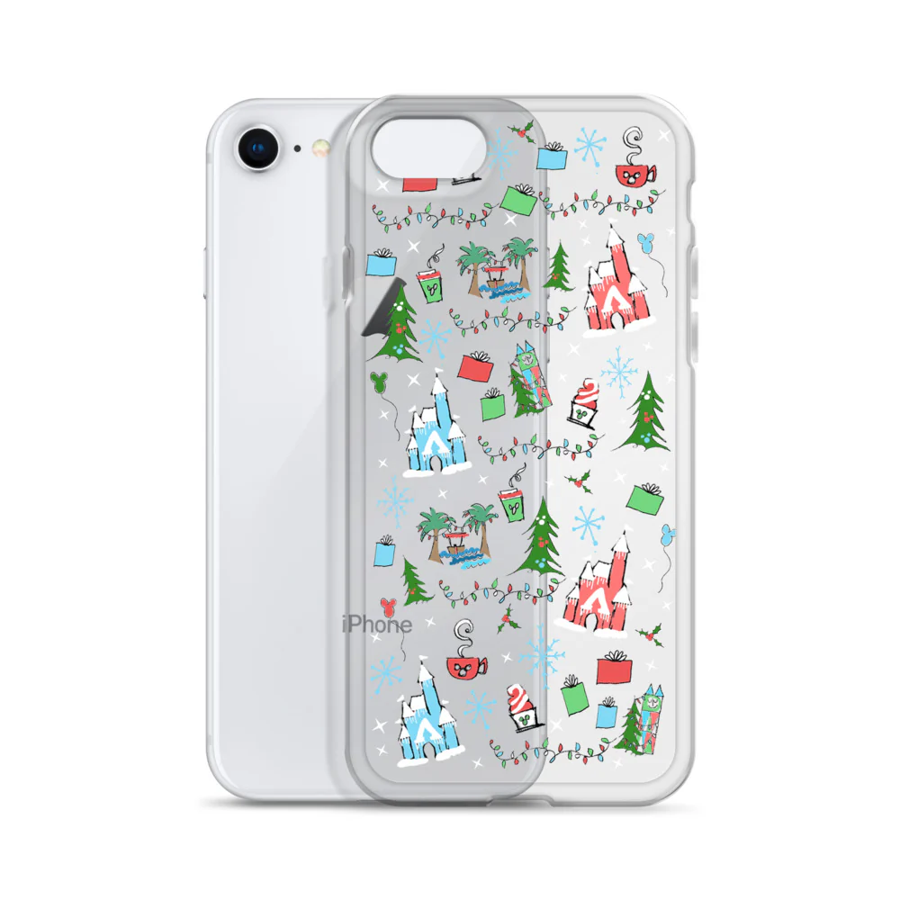Disney Christmas iPhone Oh What Fun at Disney for the Holidays Disney iPhone Case