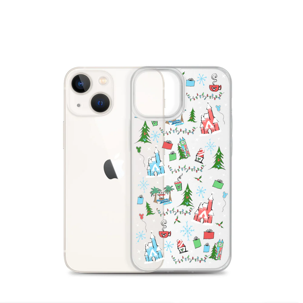 Disney Christmas iPhone Oh What Fun at Disney for the Holidays Disney iPhone Case