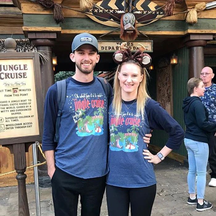 Jingle Cruise Hippo Raglan Jungle Cruise Disney Christmas Raglan