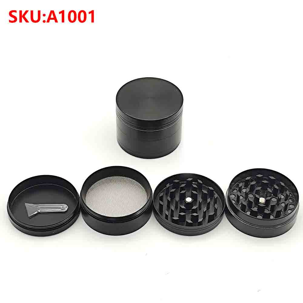 A1001 Metal Grinder Diameter 40/50/63/75/100mm 4Layer Customized LOGO or Pattern
