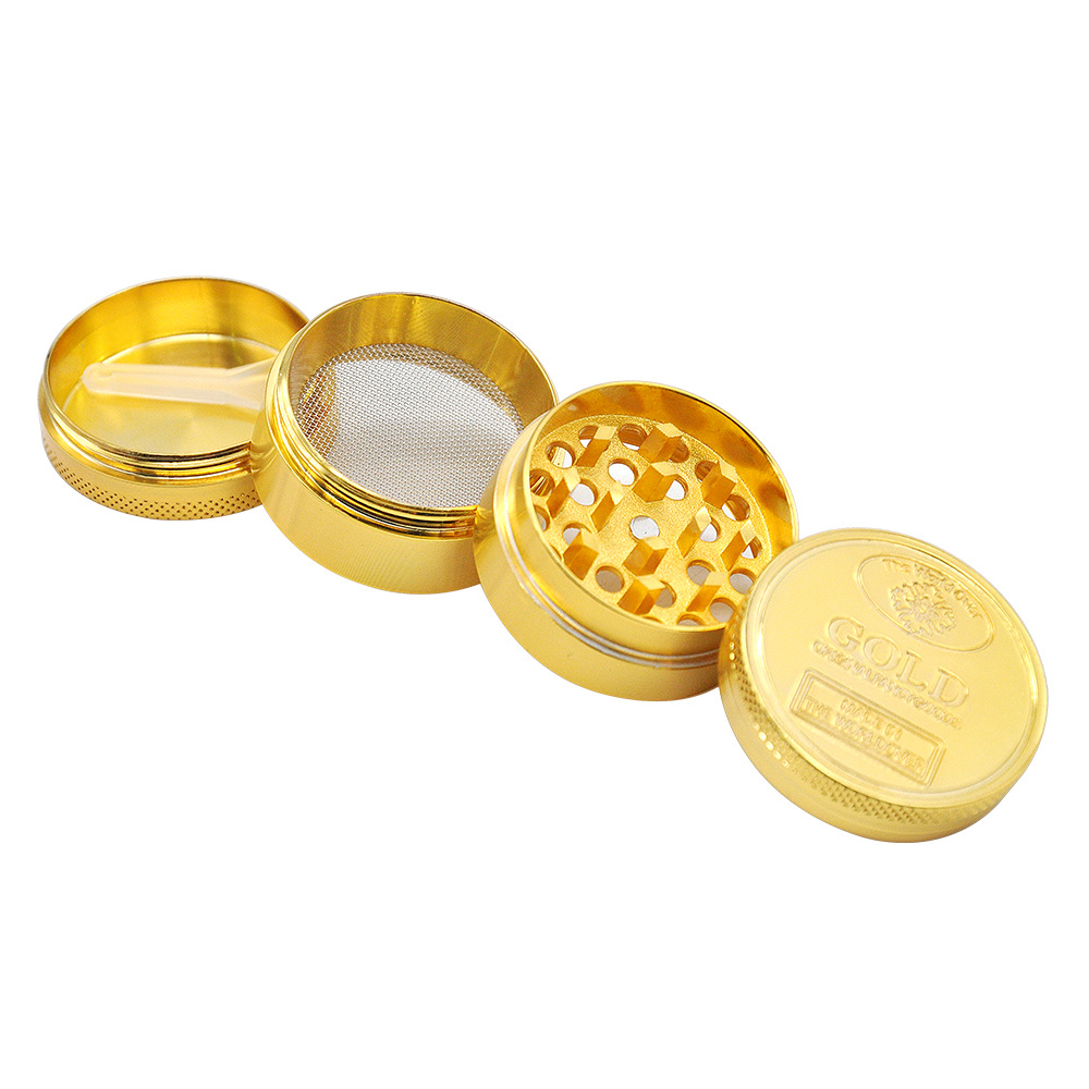 A1148 Gold Grinder 40/50/63mm Diameter 4Layer Hot Sell