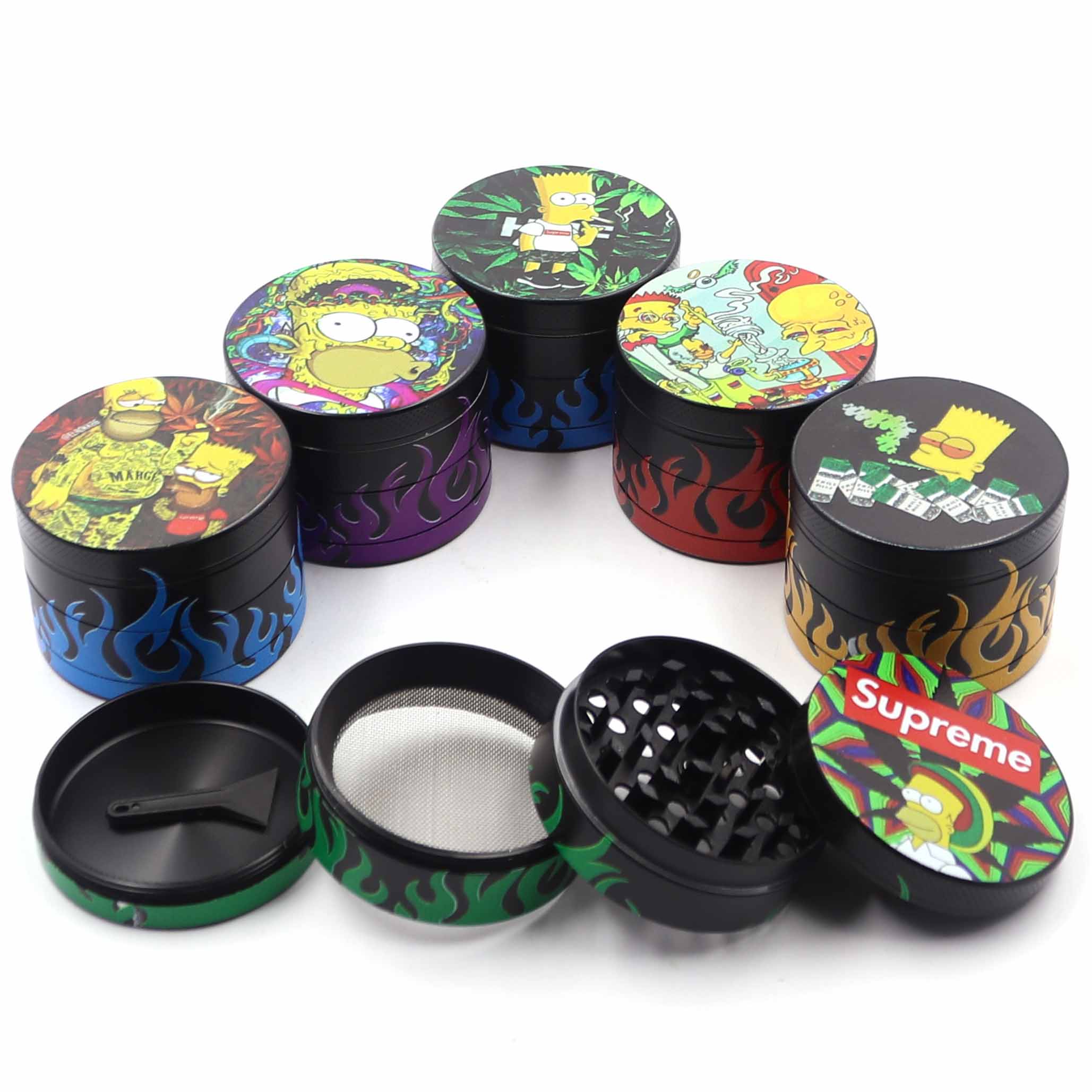 A1154 Simpsons Grinder 40/50/63mm Diameter 4Layer