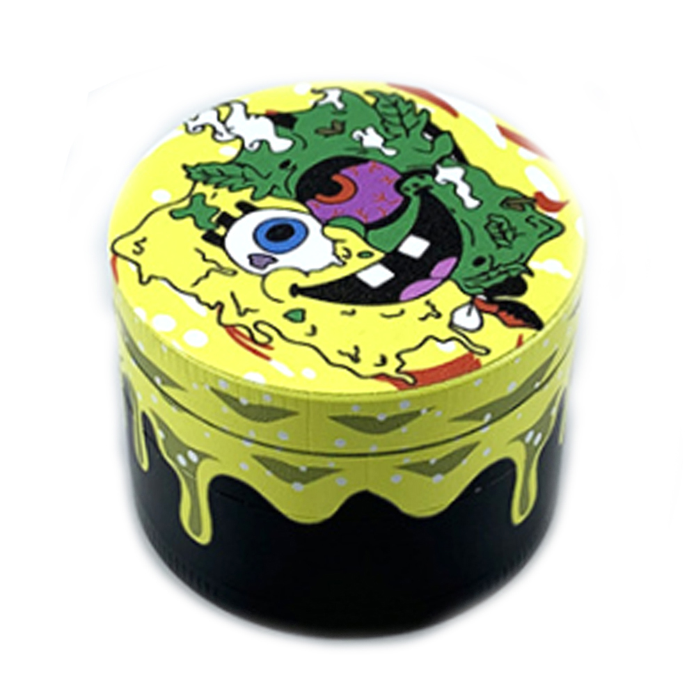 A1095 SpongeBob Grinder 40/50/63mm Diameter Super Mario and Morty 4Layer