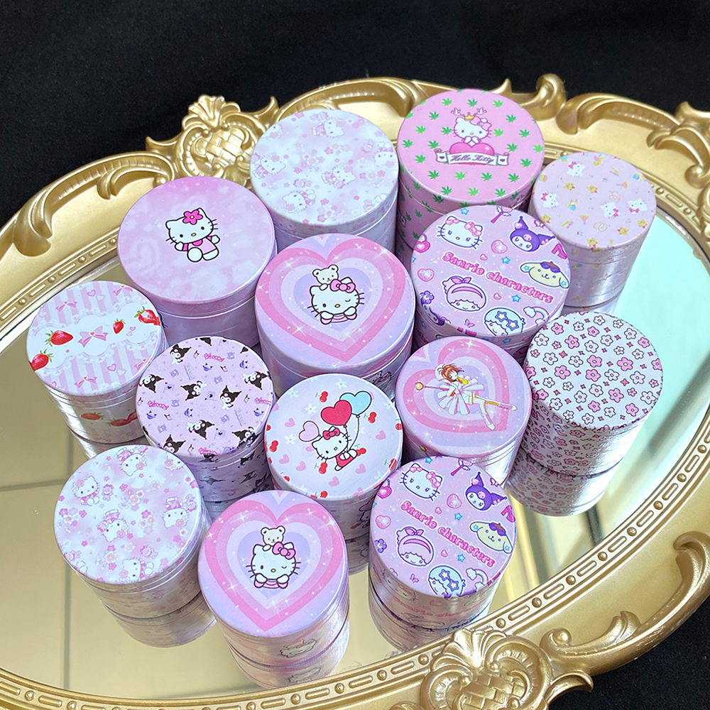 A1164 Hello Kitty Grinder 40/50/63/75mm Diameter 4Layer Hot Seller