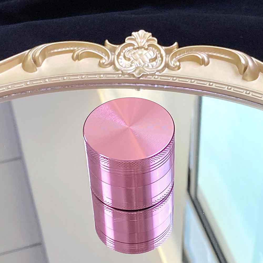 A1079 Aluminum Alloy Grinder 40/50mm Pink 4Layer