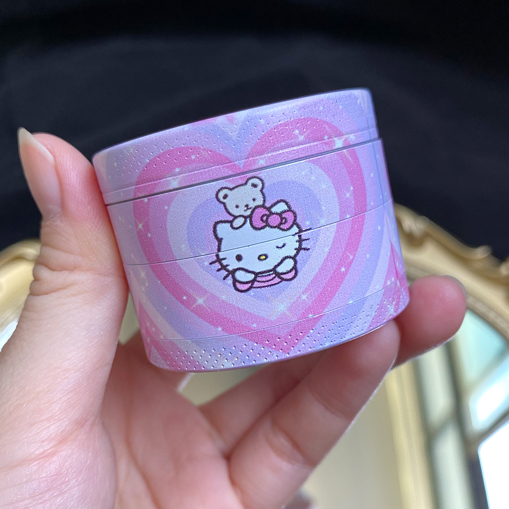 A1164 Hello Kitty Grinder 40/50/63/75mm Diameter 4Layer Hot Seller