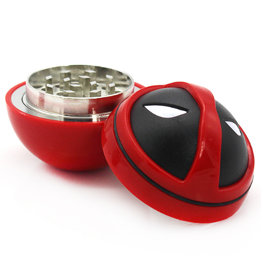 A1037 Deadpool Grinder 3Layer Hot Sell 50mm Diameter