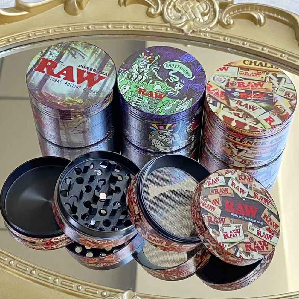 A1186 Raw Grinder 40/50/63/75mm Diameter 4Layer Hot Seller