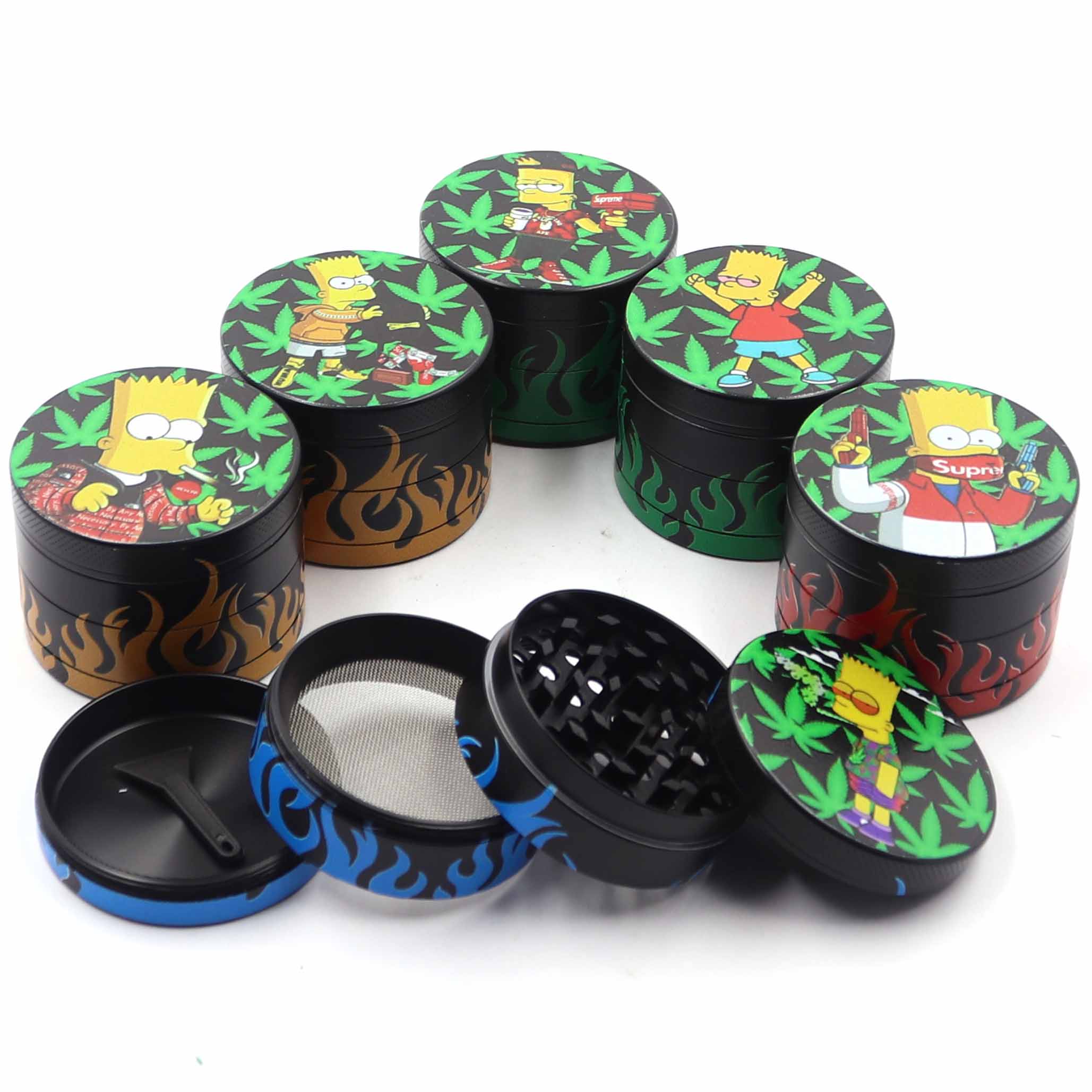 A1154 Simpsons Grinder 40/50/63mm Diameter 4Layer