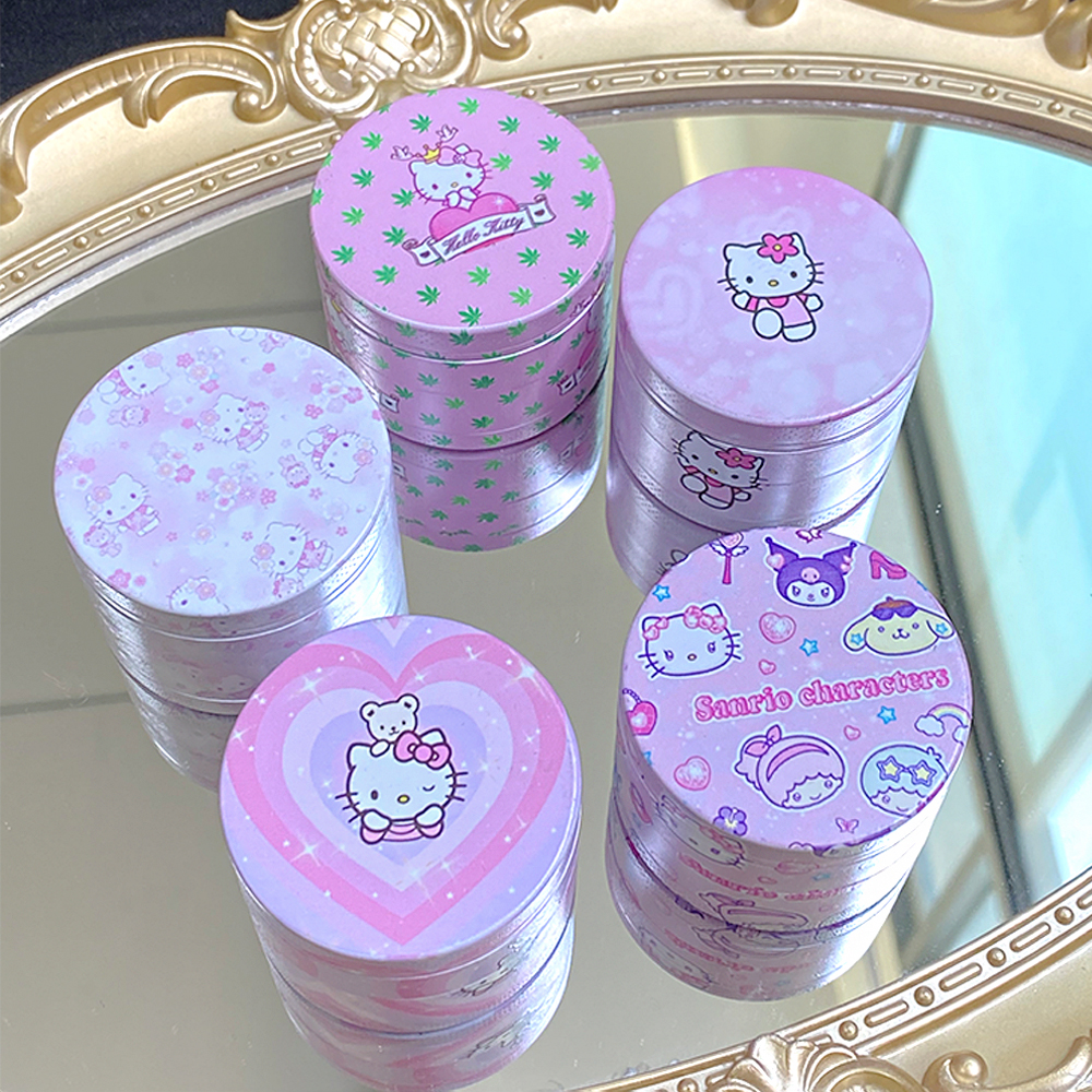 A1164 Hello Kitty Grinder 40/50/63/75mm Diameter 4Layer Hot Seller