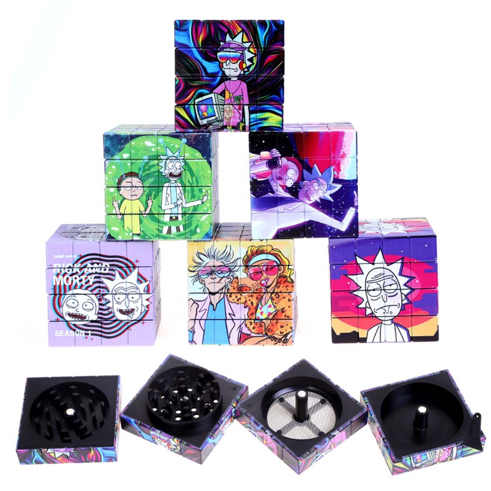 A1162 Rubik's cube Grinder 58mm Diameter Rick And Morty