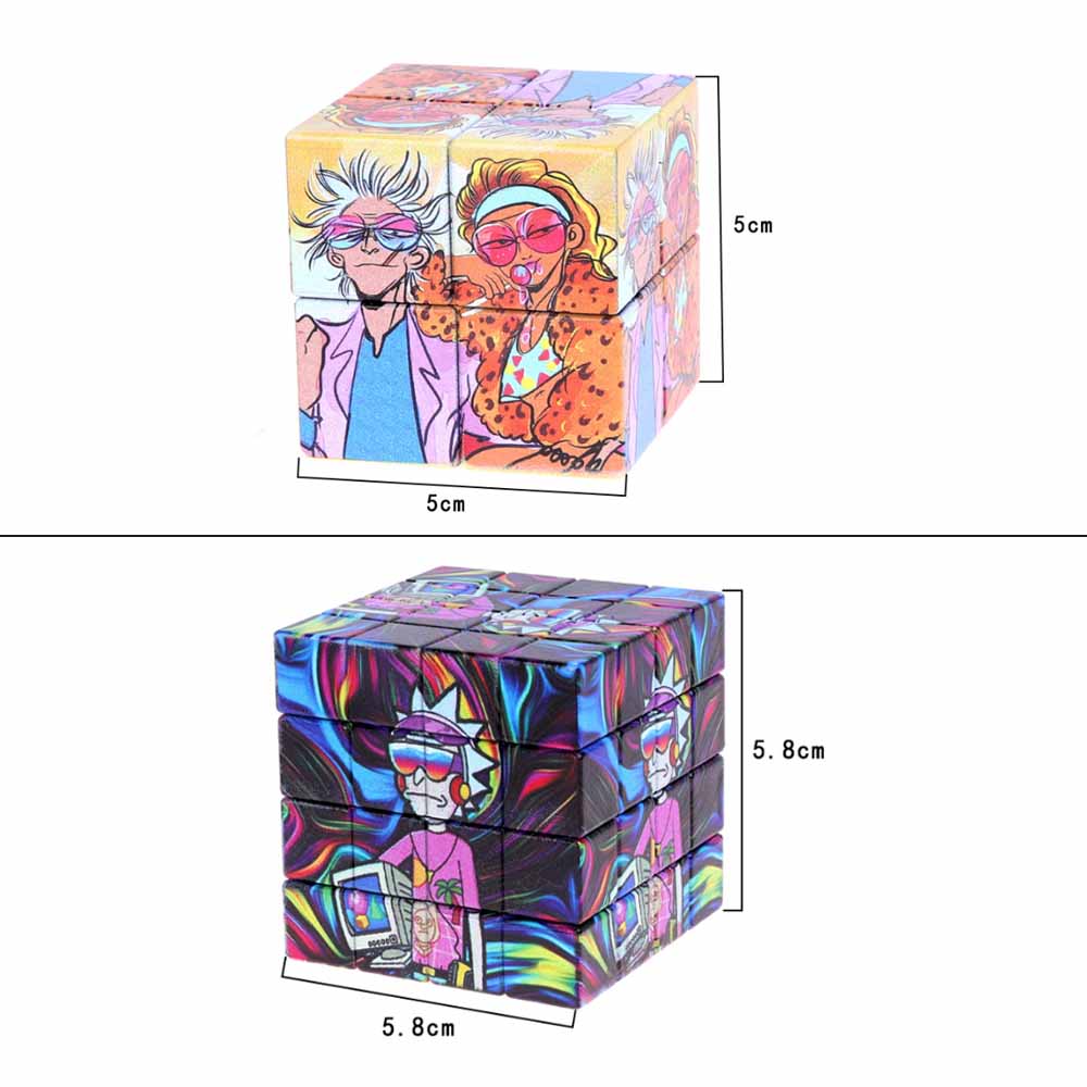 A1162 Rubik's cube Grinder 58mm Diameter Rick And Morty