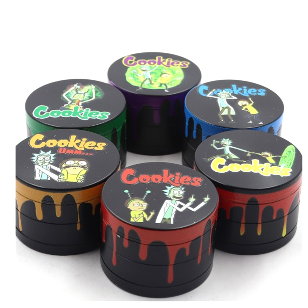 A1092 Rick And Morty Grinder 40/50/63/75mm Diameter 4Layer