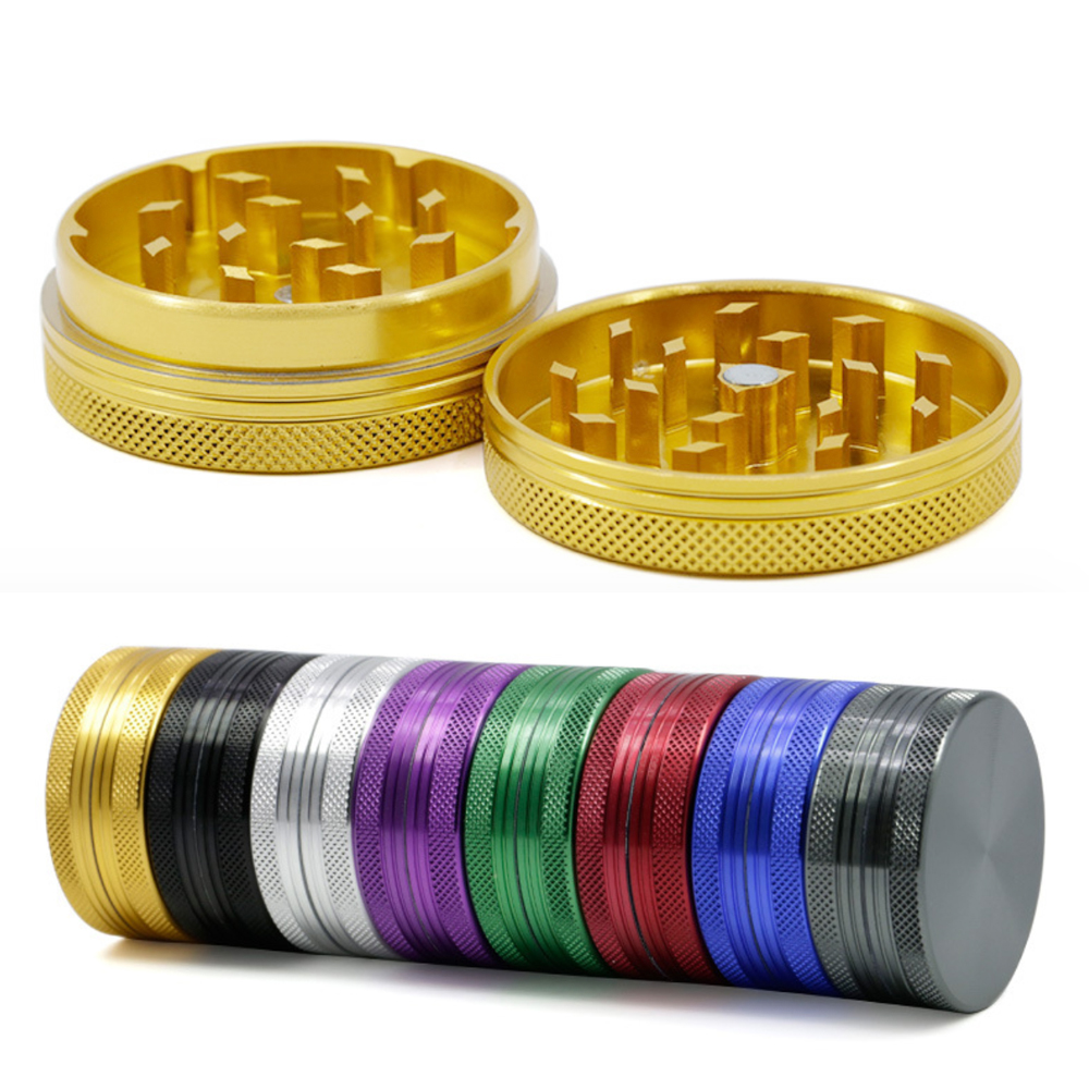 A1042 Zinc Alloy Grinder 2Layer Hot Seller 40/50/63mm Diameter